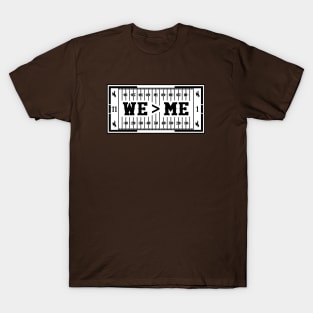 Wyoming Football We > Me T-Shirt